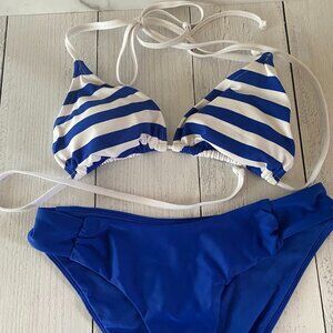 Love & Sports Royal Blue Bikini-Size 4/6